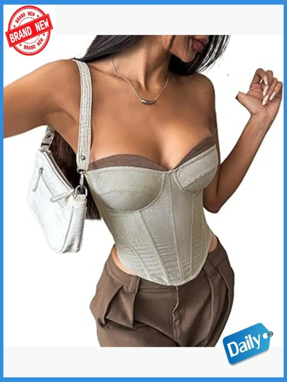 Convertible Strapless Bustier Bodyshaper Going Out Top Firm Support